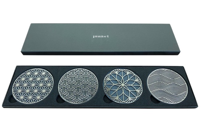 coaster トップ+シリコーンベース4個セット