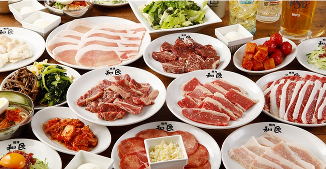 ベスト焼肉コース ※4名様イメージです ベスト焼肉コース ※4名様イメージです