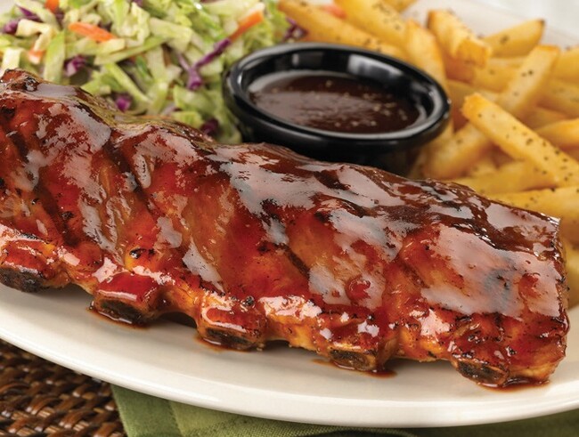 BABY BACK RIBS with BBQ SAUCE