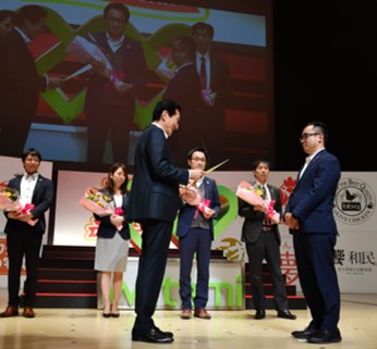 ◆ワタミグループには、社員を賞賛する多くの場があります。2023年ワタミ創業祭の写真