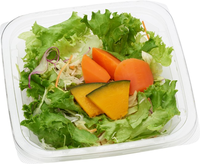 野菜を食べる健康習慣（緑黄色野菜のシーザーサラダ）