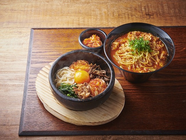 石焼ビビンパ&カルビラーメンランチ