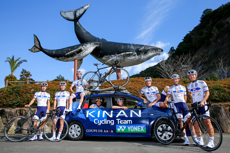 KINAN Cycling Teamとカーボンバイクフレーム・CARBONEX HRの使用契約 