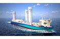 世界初※、液化CO2輸送船へウインドチャレンジャー（硬翼帆式風力推進装置）を搭載