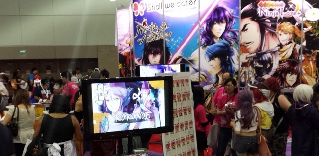 Anime Expo 2014 展示ブースの様子