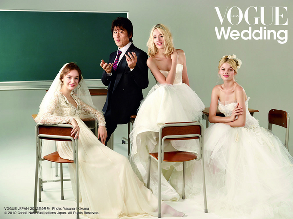 VOGUE Wedding Vol.3 秋冬号　Photo: Toshio Onda © 2013 Condé Nast Japan. All rights reserved.