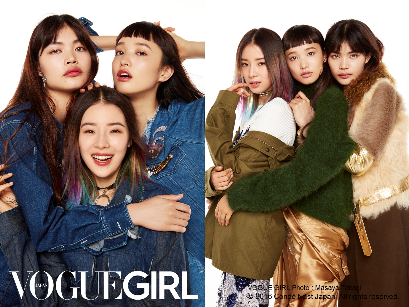 Vogue Girl が選ぶ Girl Of The Month 9月は アジアを代表する新星モデル3人が登場 コンデナスト ジャパンのプレスリリース