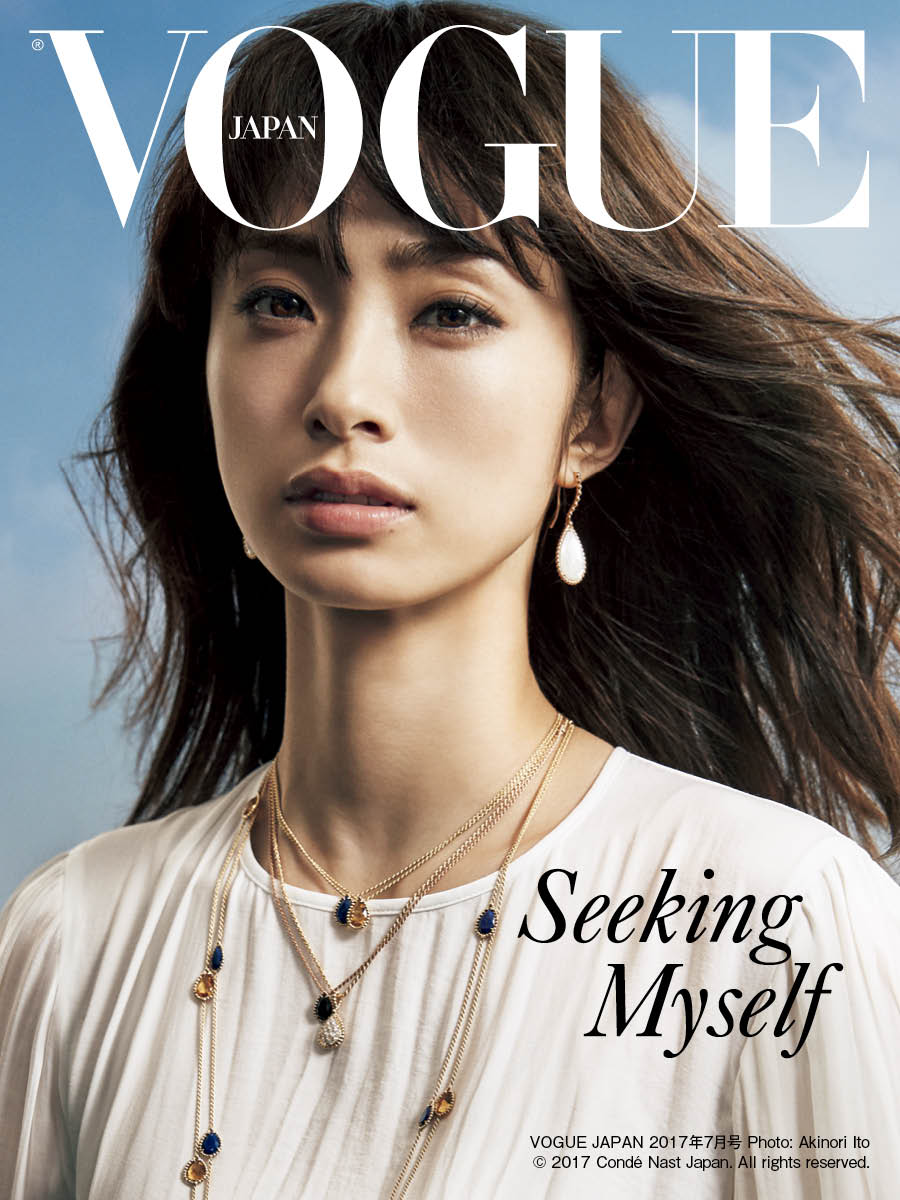 モードに変身！ 女優上戸彩が、『VOGUE JAPAN』×「ブシュロン」のタイアップページに登場。インタラクションを楽しめるスペシャルムービー