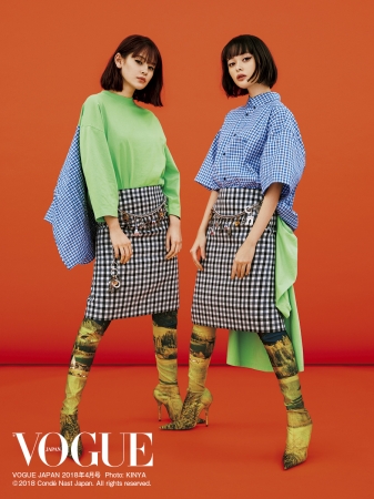 ​VOGUE JAPAN 2018年4月号 Photo by KINYA © 2018 Conde Nast Japan. All rights reserved.