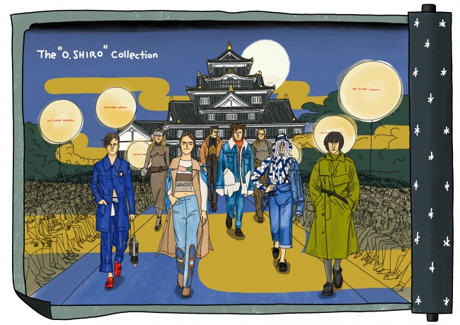 国内初 岡山城で Gq プロデュースのファッションショーを開催 日本を代表するブランドが繊維産地にフォーカスしたファッション ショーに挑戦 コンデナスト ジャパンのプレスリリース