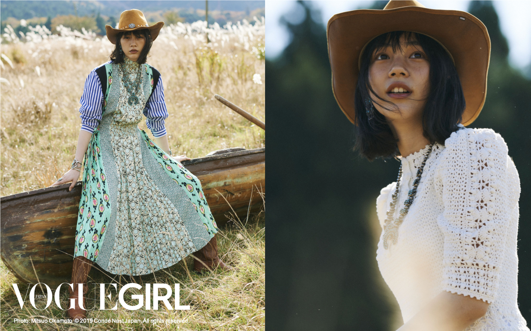 「VOGUE GIRL」人気企画『GIRL OF THE MONTH』にのんが初登場！強く、しなやかなネイチャーガールに変身。