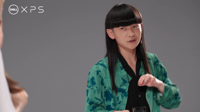 NMB48 渋谷凪咲さん出演 最新CG技術でタイムスリップ！「DELL