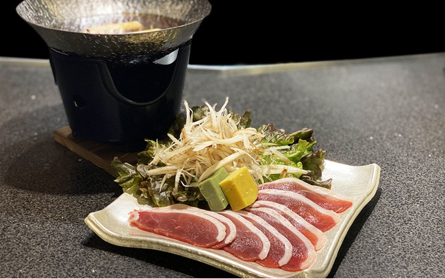国産鴨のしゃぶしゃぶ 国産鴨のしゃぶしゃぶ