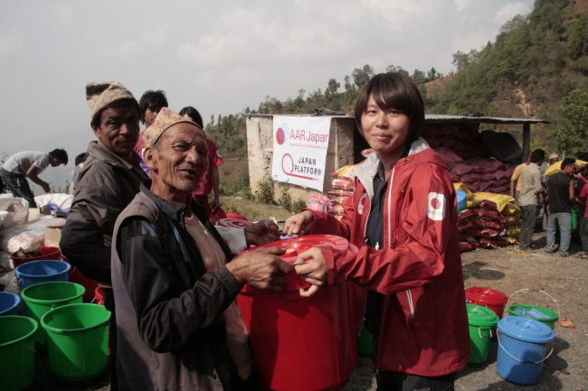 例えば地震で被災したネパールの人たちへ迅速に支援を届けるには何が必要？このイベントで実際に挑戦してみよう