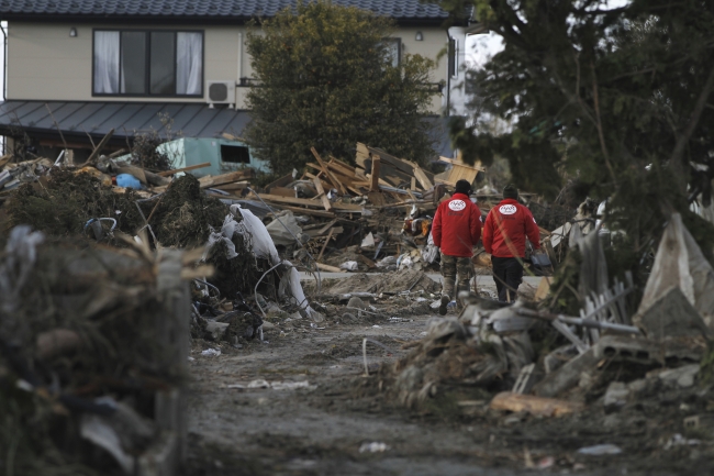 東日本大震災発災直後の被災状況調査（2011年3月）