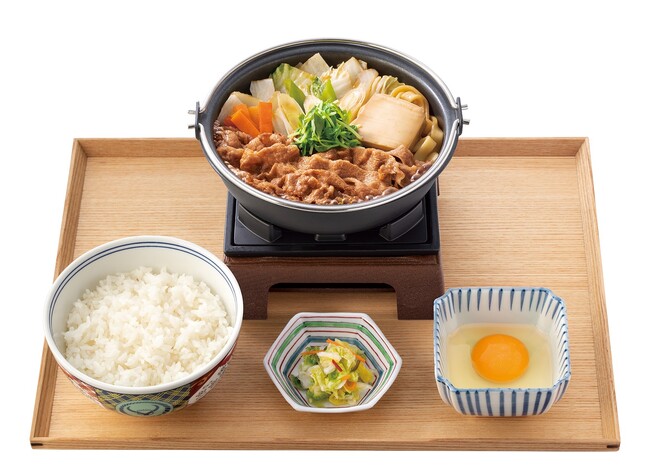 『牛すき鍋膳 並盛』