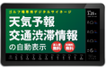 【ゴルフ場様向け】天気・交通渋滞情報をリアルタイムで可視化!