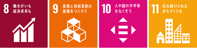 本件が貢献を目指す主なSDGs