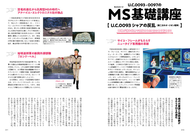 U.C.0093-U.C.0097のMS基礎講座/U.C.0093 シャアの反乱(第二次ネオ・ジオン戦争) U.C.0093-U.C.0097のMS基礎講座/U.C.0093 シャアの反乱(第二次ネオ・ジオン戦争)