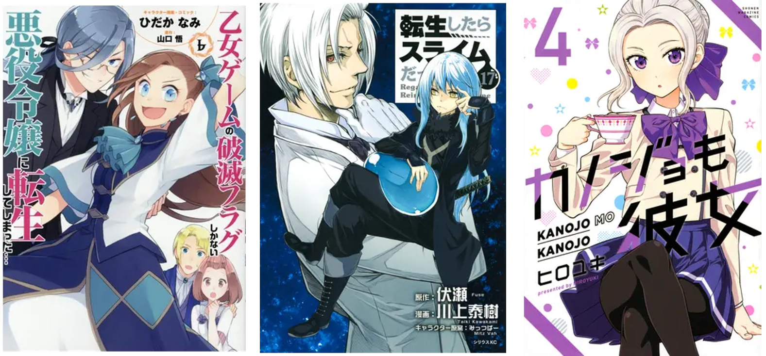 夏アニメ原作本ランキングを発表 トップは 転生したらスライムだった件 で2位と2倍の差 週刊少年マガジン史上最速でアニメ化 決定の カノジョも彼女 は3位にランクイン Hontopr事務局のプレスリリース