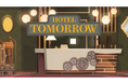 大阪ヘルスケアパビリオン リボーンチャレンジにおいて、近未来の観光をコンセプトにした「HOTEL TOMORROW」を展示