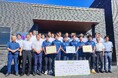グリーンアライアンス、中央学院大学 駅伝部学生寮に奥行き150mmの薄型蓄電池を寄贈
