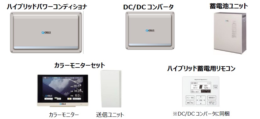 Qセルズ モニター パワーコンディショナ セット