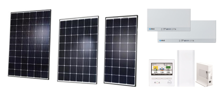 QCELLS 太陽光パワーコンディショナー オプション品一式-