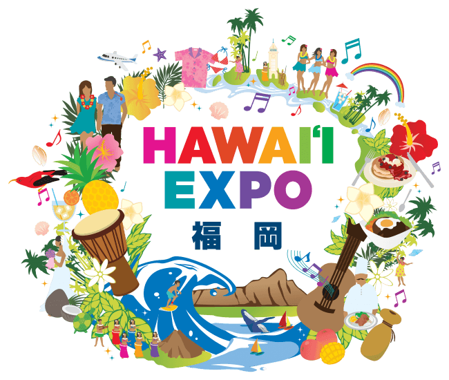 Hawaii Expo福岡ロゴ