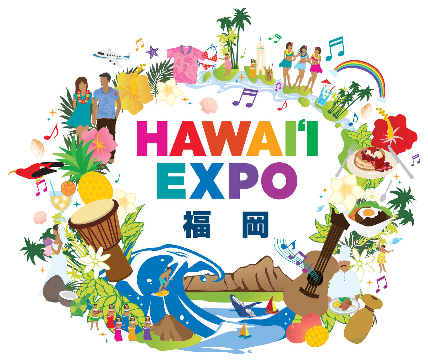 ハワイ州観光局主催 Hawaii Expo福岡 開催まで2ヵ月出展企業18社 ステージプログラム続々と決定 ハワイ州観光局のプレスリリース