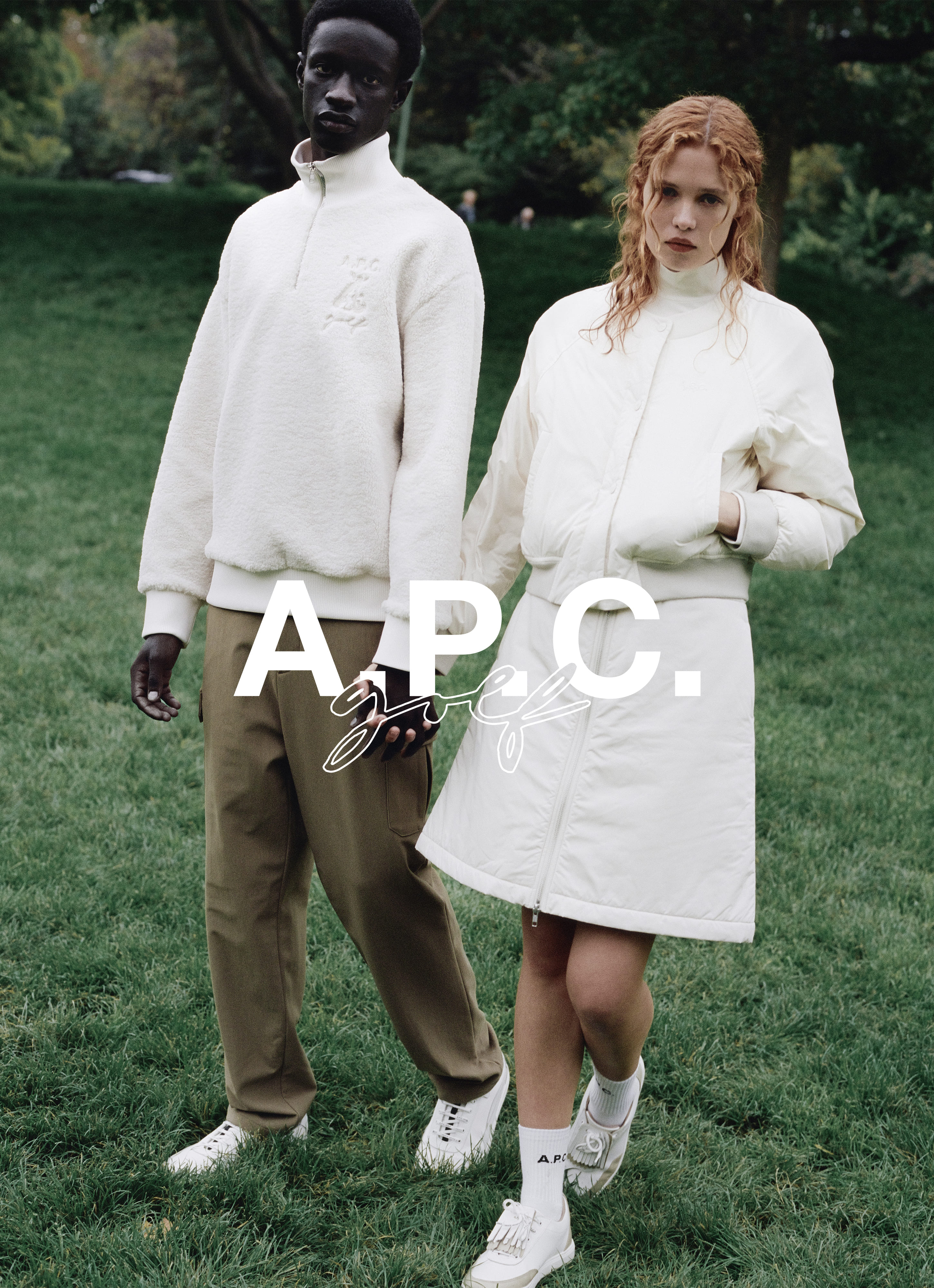 A.P.C. GOLF＞冬のゴルフウェア。フィールドライフと日常のどちらでも