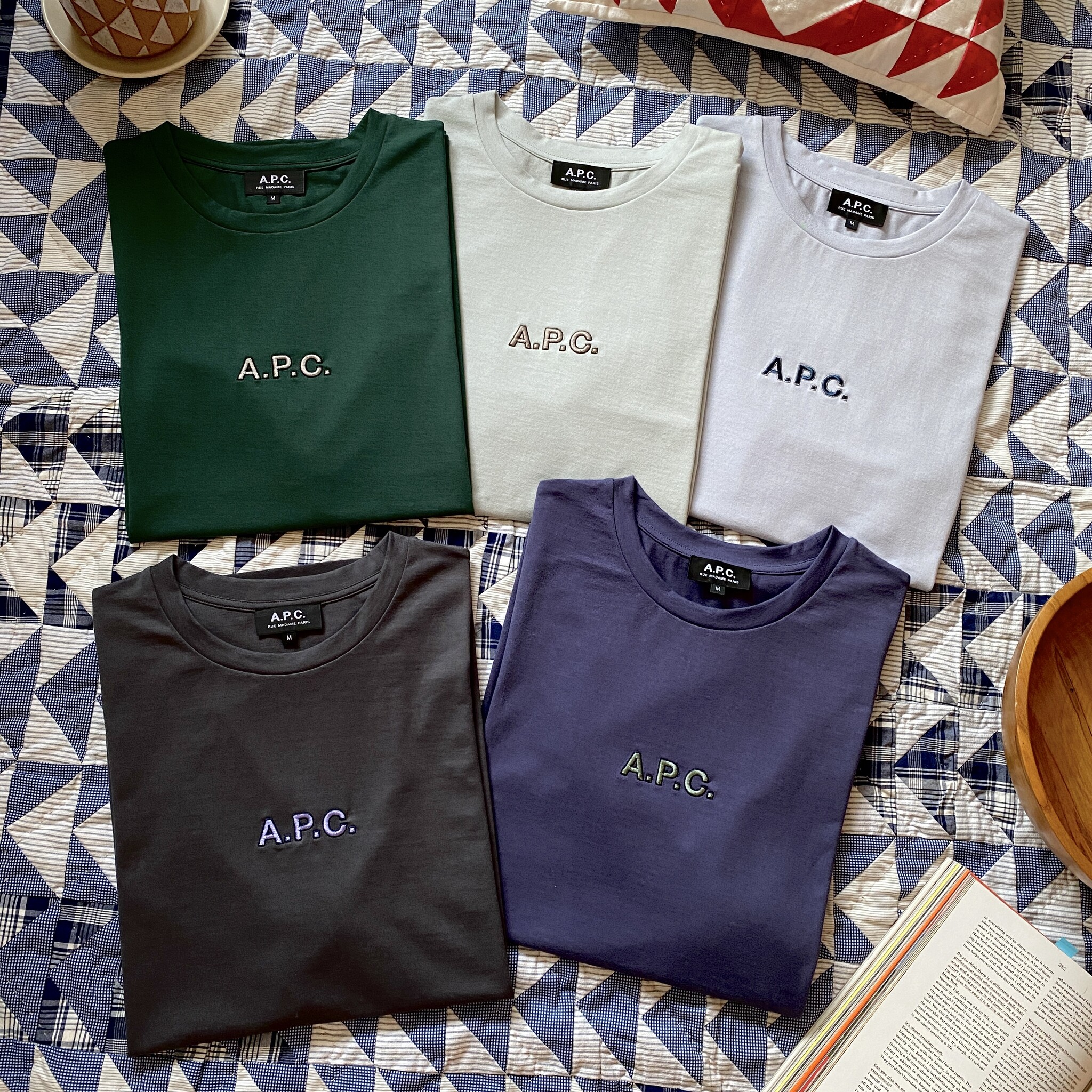 ポロニット A.P.C. ポロニット フランボワーズカラー 4kaAm