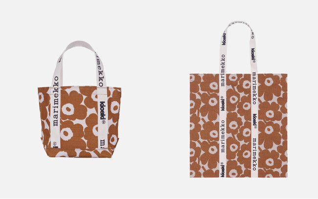 (左)ミニトートバッグ ¥19,800 (右) トートバッグ ¥17,600 (左)ミニトートバッグ ¥19,800 (右) トートバッグ ¥17,600