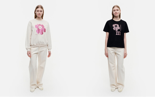 (左) スウェット ¥44,000 (右) カットソー ¥22,000 (左) スウェット ¥44,000 (右) カットソー ¥22,000