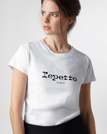Repetto logo T shirt(Blanc)￥14,300
