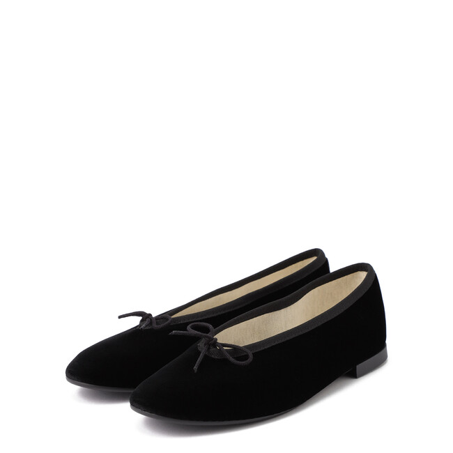 Lilouh Ballerinas 【Velvet Textile Black 】 ¥38,500 Lilouh Ballerinas 【Velvet Textile Black 】 ¥38,500