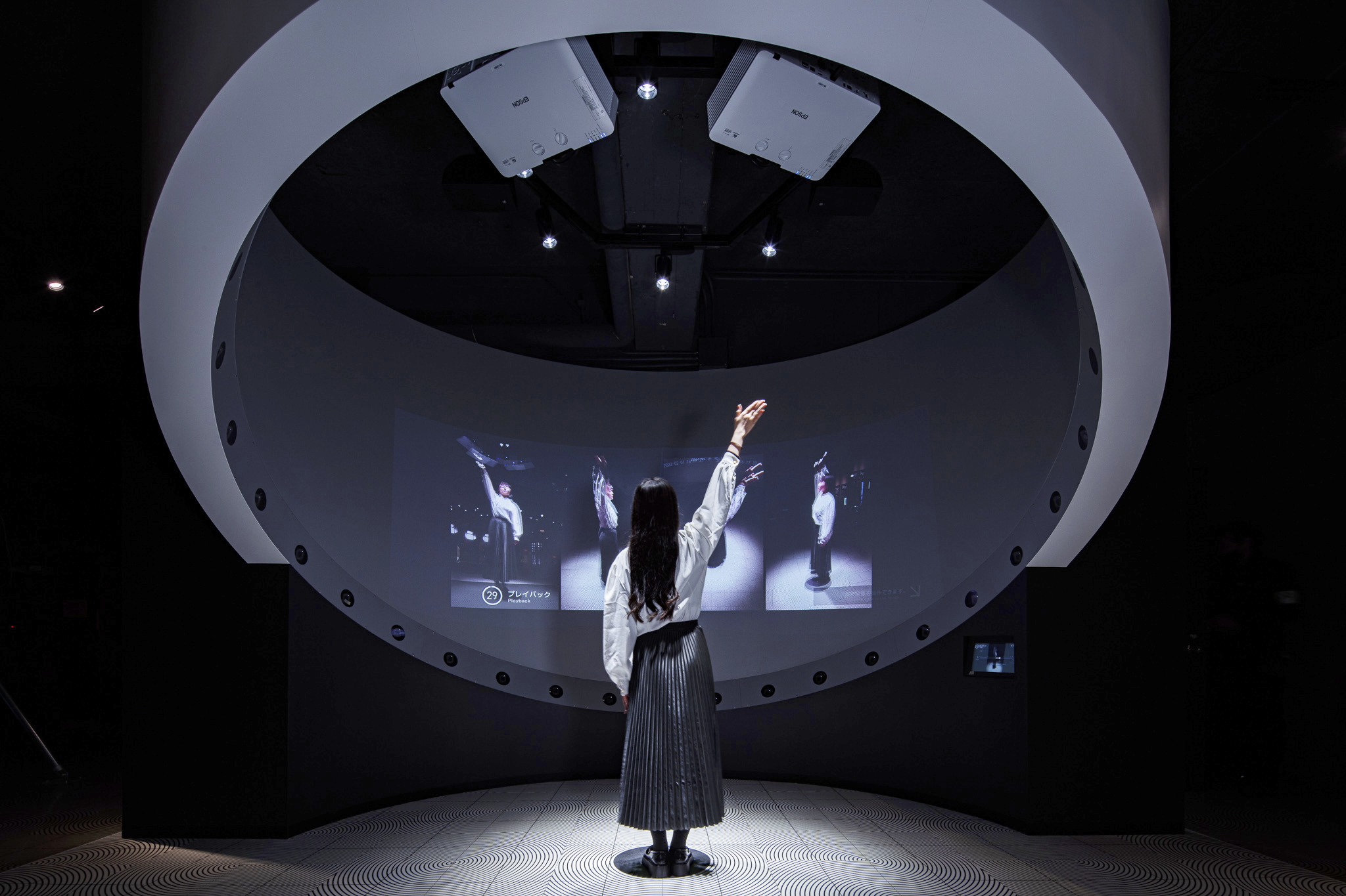 科学技術館 東京 千代田区 新展示 2月15日 火 オープン特別な映像体験ができる新展示 サークル ビュー 公益財団法人日本科学 技術振興財団のプレスリリース
