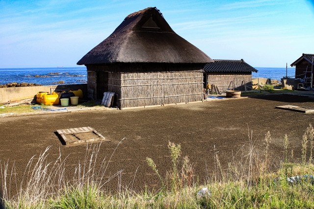 奥能登の揚げ浜式塩田 奥能登の揚げ浜式塩田