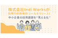 株式会社Indi Worksが採用力診断無料ツールをリリース!中小企業の採用課題を“見える化”