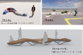 大阪・関西万博の開催に合わせて地球環境に配慮した3Dプリント造作物を設置します