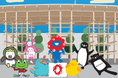 JRグループ7社キャラクター&ミャクミャクが夢の共演!!大阪・関西万博ならではのコラボレーション商品が新登場!!
