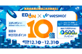 WESTERポイント10倍還元「EDION×Wesmo!コラボキャンペーン」を12月1日（月）から開催します