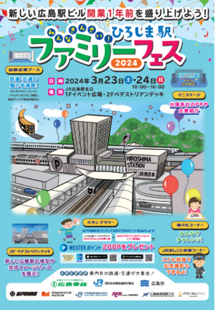 新しい広島駅ビル開業１年前を盛り上げよう！