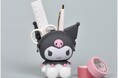 p+g designからクロミのがまぐちシリコーンポーチが登場!自立する「3D POCHI KUROMI」と、フェイス形の「mimi POCHIBI KUROMI」の2タイプが新登場!