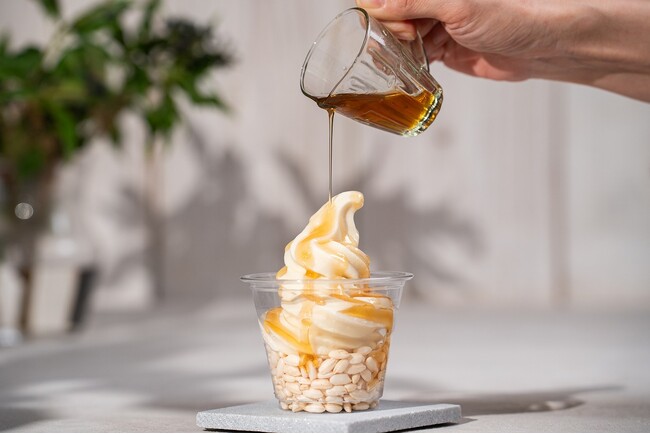 お米のソフトクリーム お米のソフトクリーム