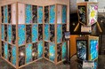 【ホテルグランヴィア大阪】大阪の伝統「浪華本染め」の手ぬぐいで夏を涼やかに演出