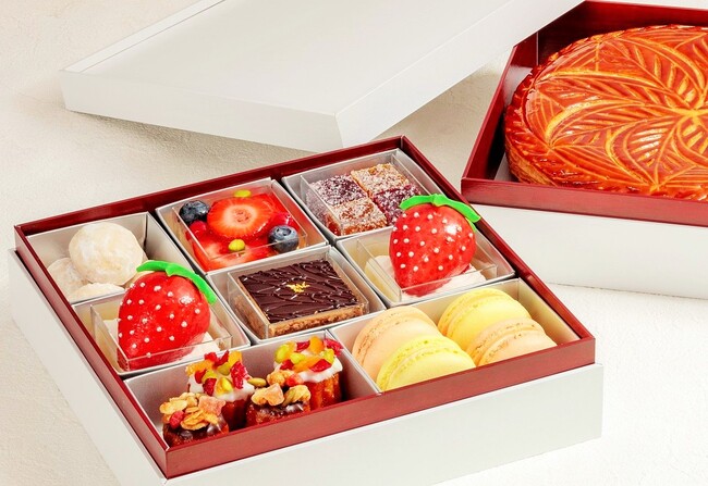 スイーツおせち二段重