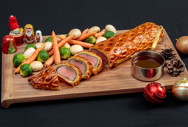 牛フィレ肉ウエリントン風パイ包み焼