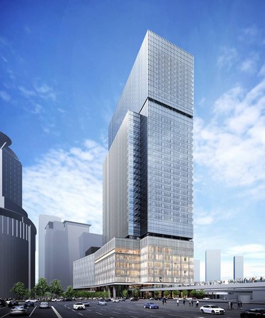 建物外観イメージ(JR大阪駅前から) 建物外観イメージ(JR大阪駅前から)