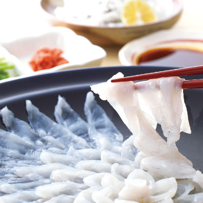 天然トラフグ刺身セット 天然トラフグ刺身セット